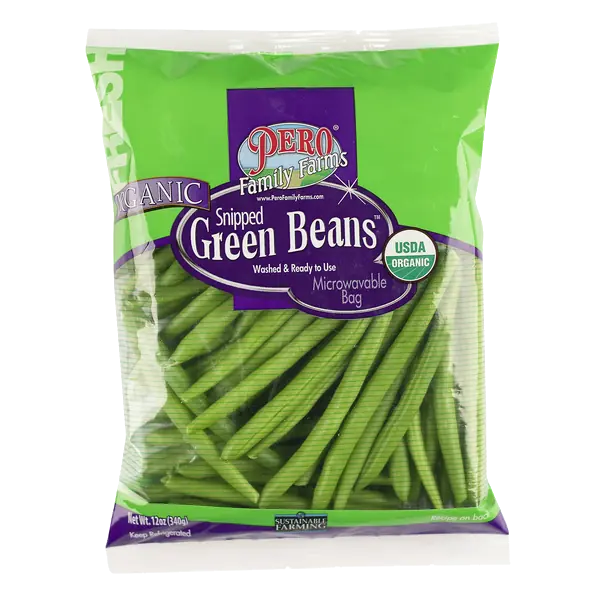 Organic Fresh Snipped Green Beans