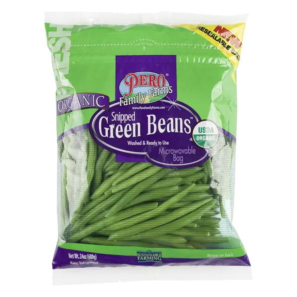 Organic Snipped Green Beans