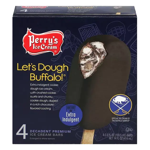 Decadent Premium, Let's Dough Buffalo, Ice Cream Bars