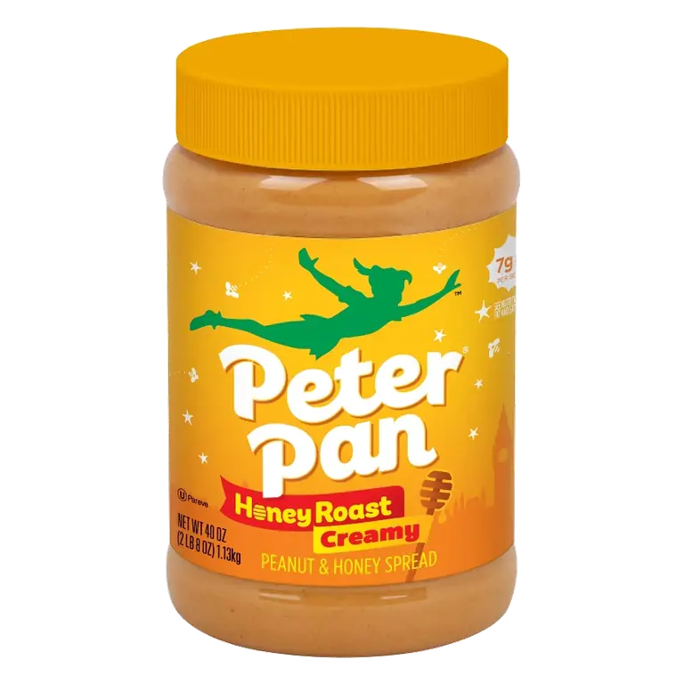 Peter Pan Honey Roast Creamy Peanut Butter Spread, 40oz