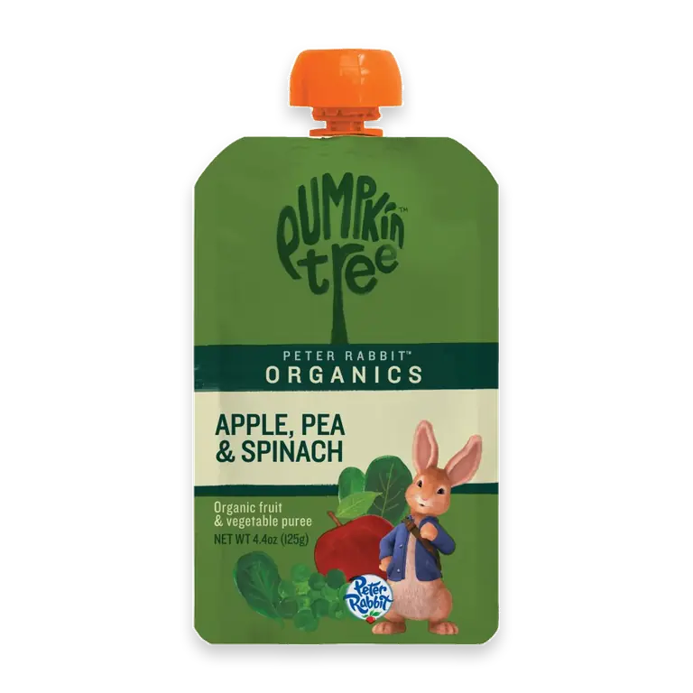 Apple Pea & Spinach Puree Baby Food