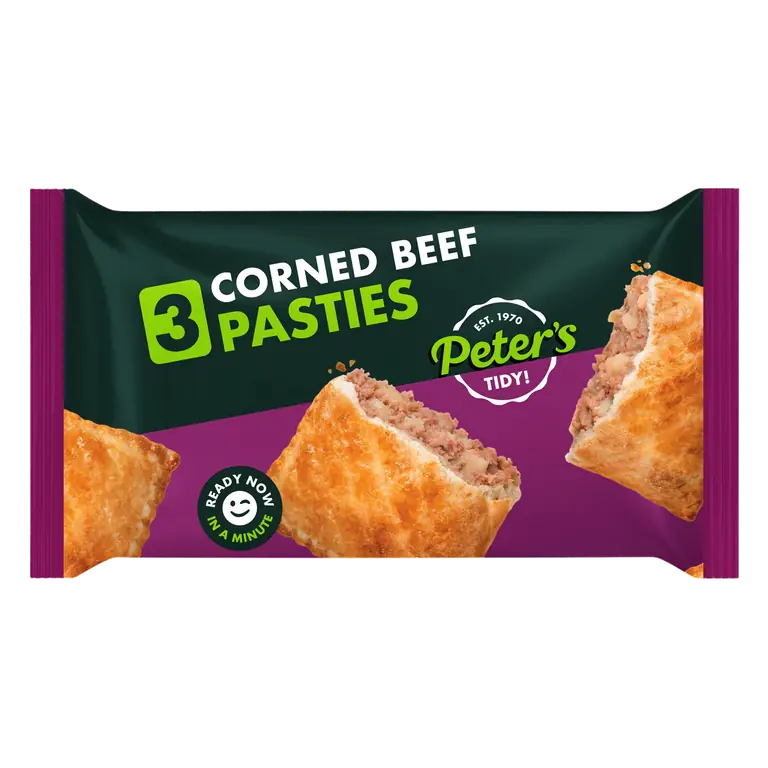 Peter's 3 Corned Beef Pasties
