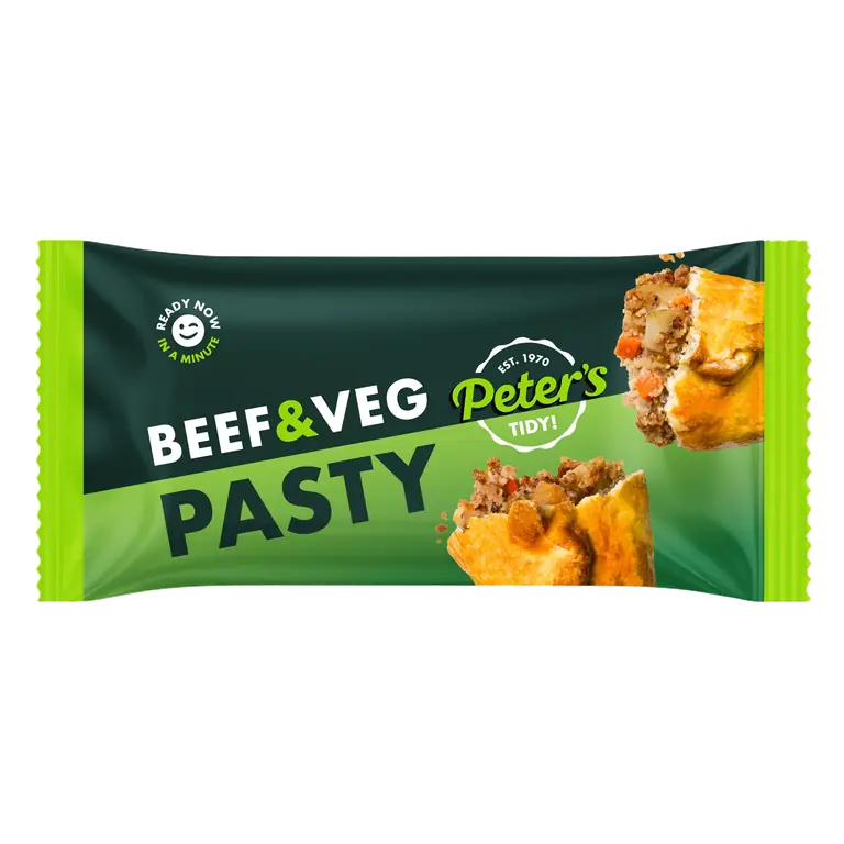 Peter's Beef & Veg Pasty