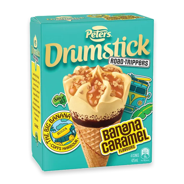 Drumstick Banana Caramel
