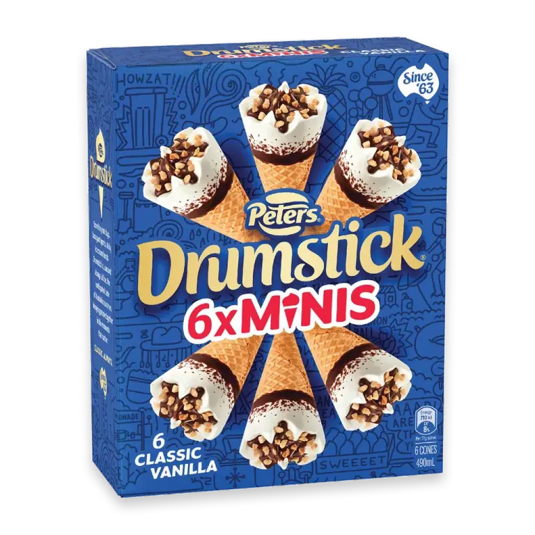 Drumstick Minis Ice Cream Vanilla