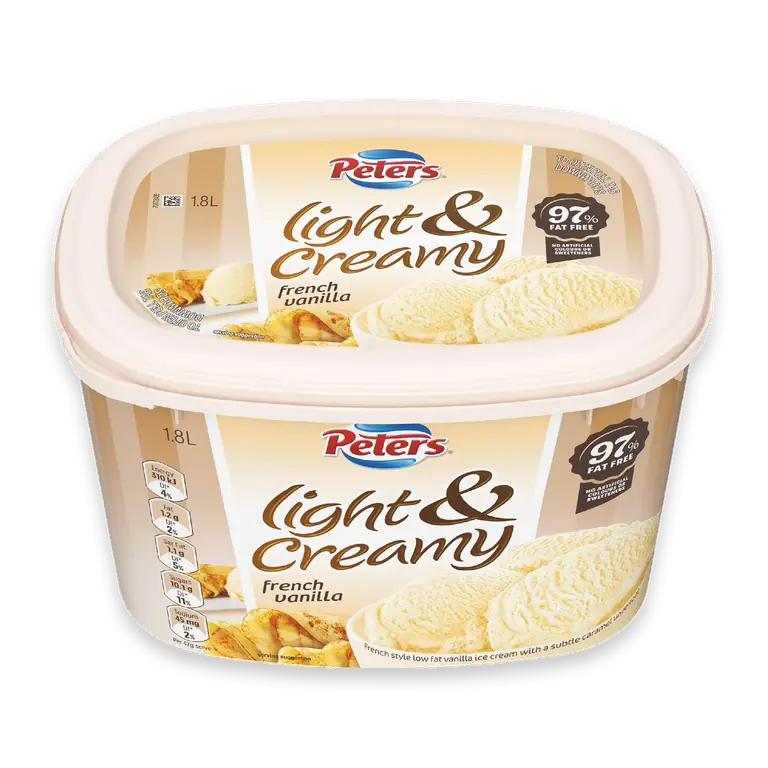 Light & Creamy French Vanilla Ice Cream