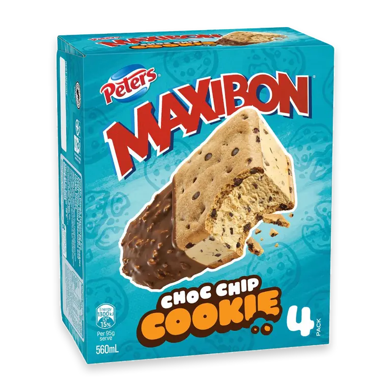 Maxibon Chocolate Chip Cookies Dessert Bars