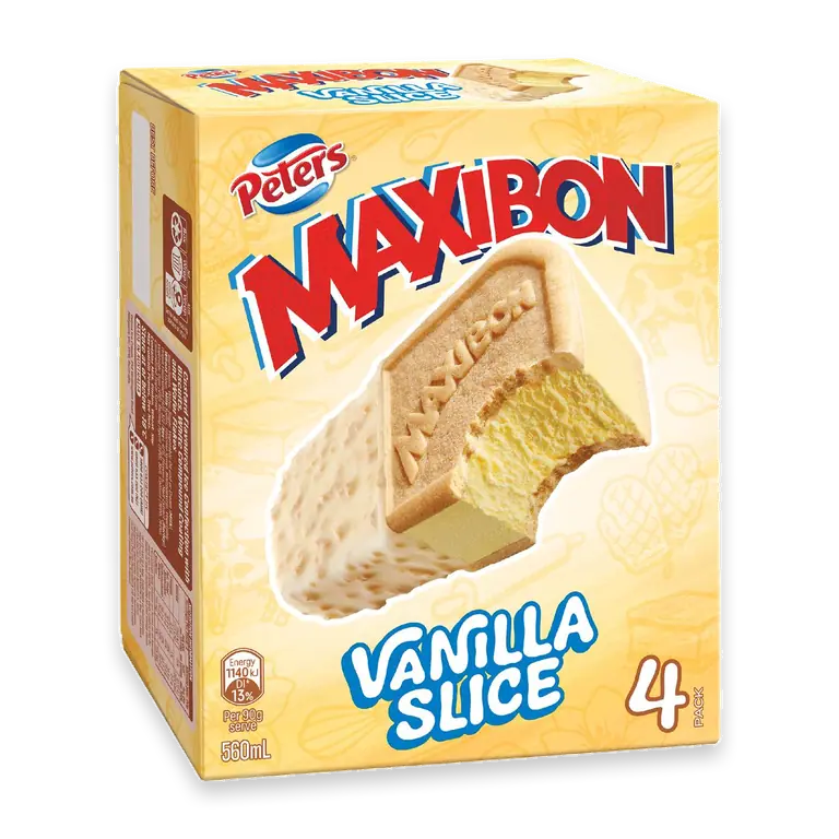 Maxibon Vanilla Slice