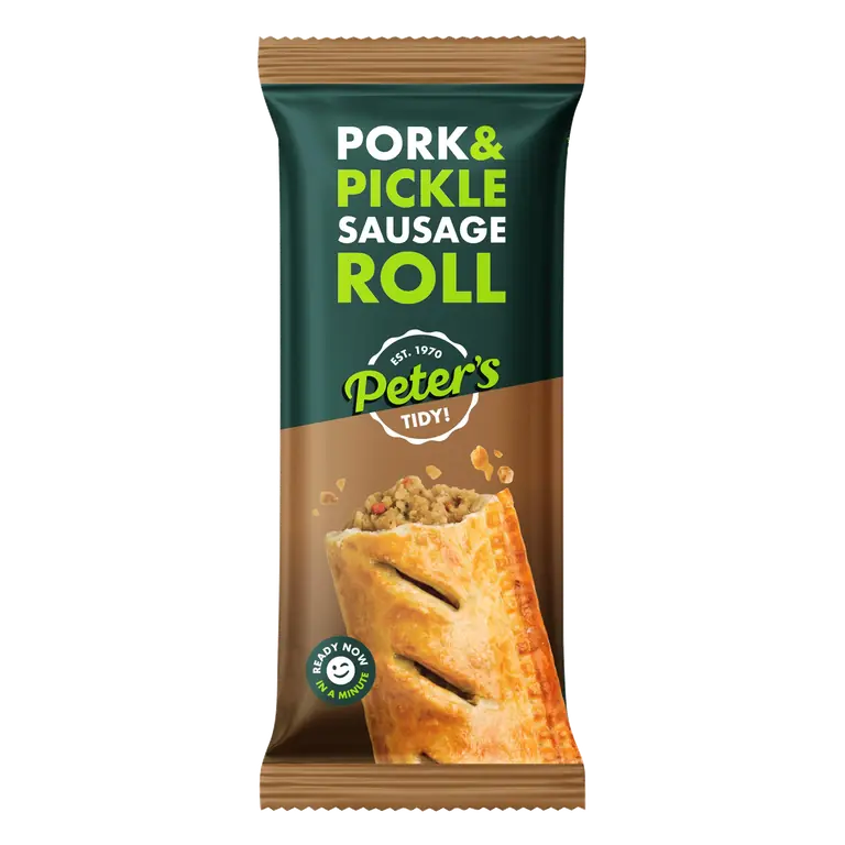 Peter's Pork & Pickle Sausage Roll