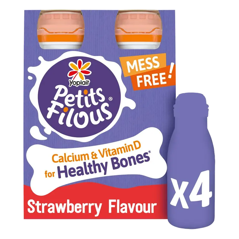 Kids Strawberry Yoghurt Drink 4x100g