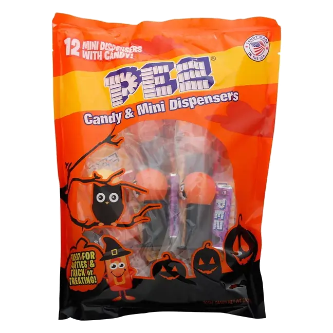 Mini Dispensers with Candy