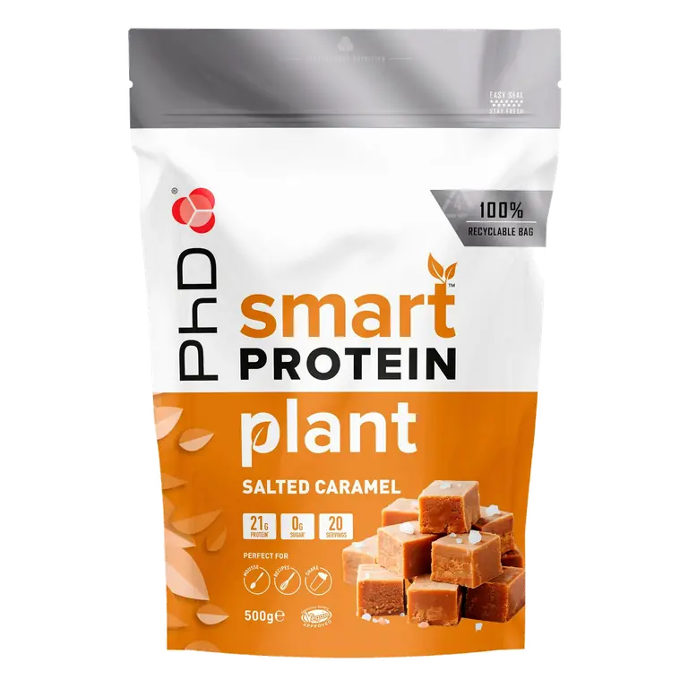 Smart Protein Powder Plant Salted Caramel 500g
