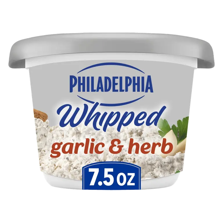 Garlic & Herb Whipped Cream Cheese Spread