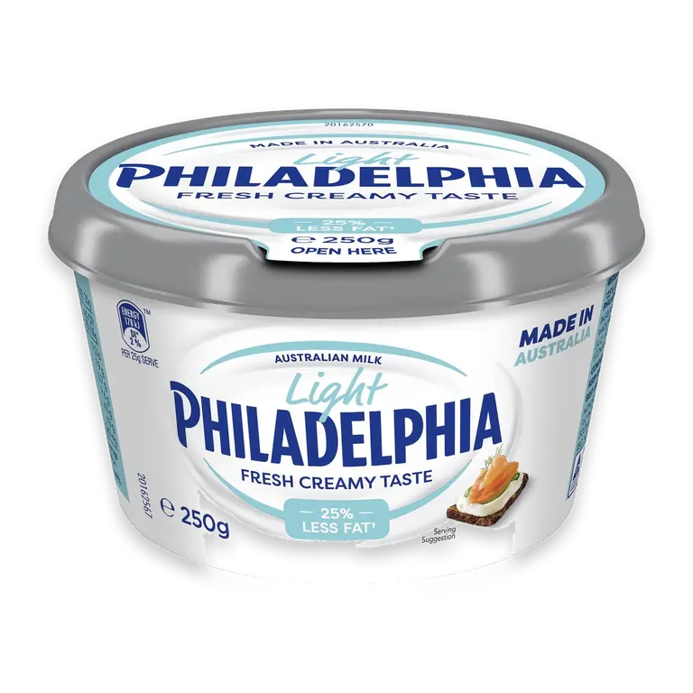 Light Cream Cheese Spread Tub