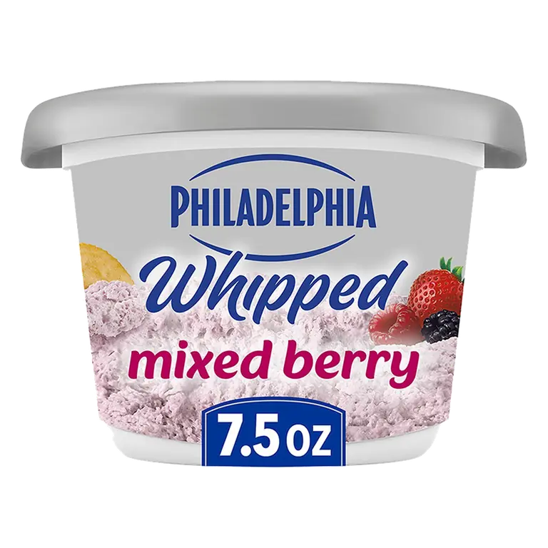 Mixed Berry Whipped Cream Cheese Spread
