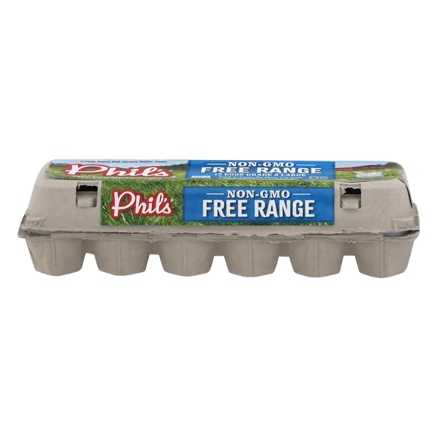 Phil's Cage-Free Non GMO Large Eggs