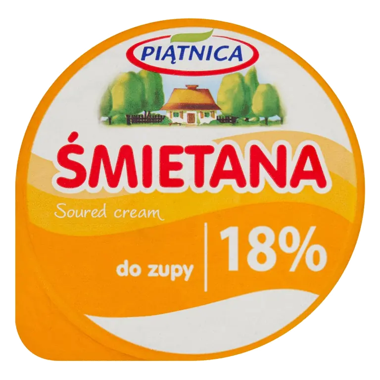 Sour Cream 18% Fat 200g