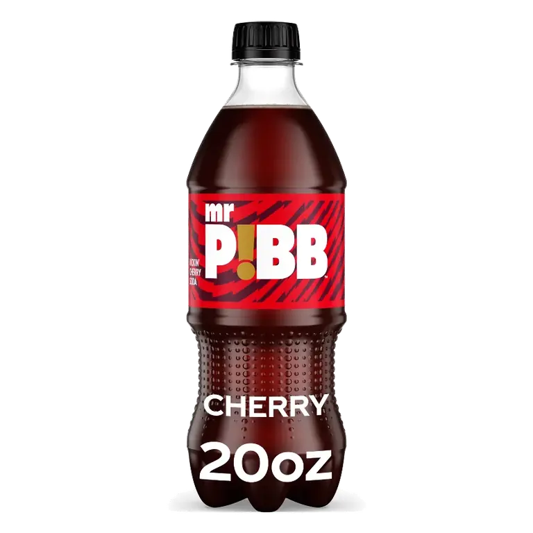 Mr. Pibb Kickin' Cherry Soda, 20oz Bottle