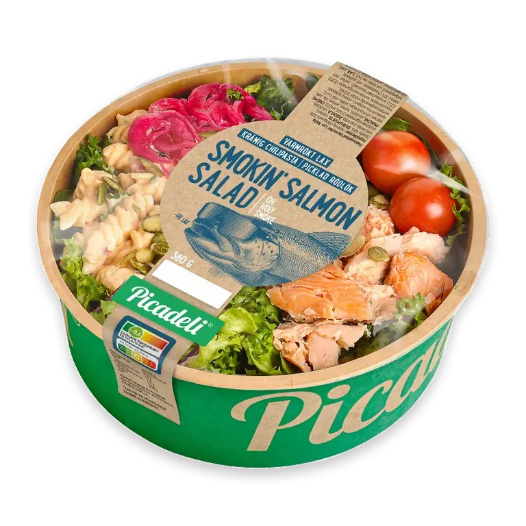 Pastasallad Varmrökt Lax 360g