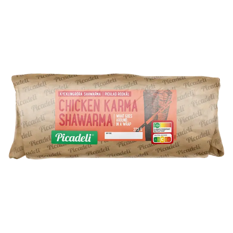 Shawarma Kyckling Wrap