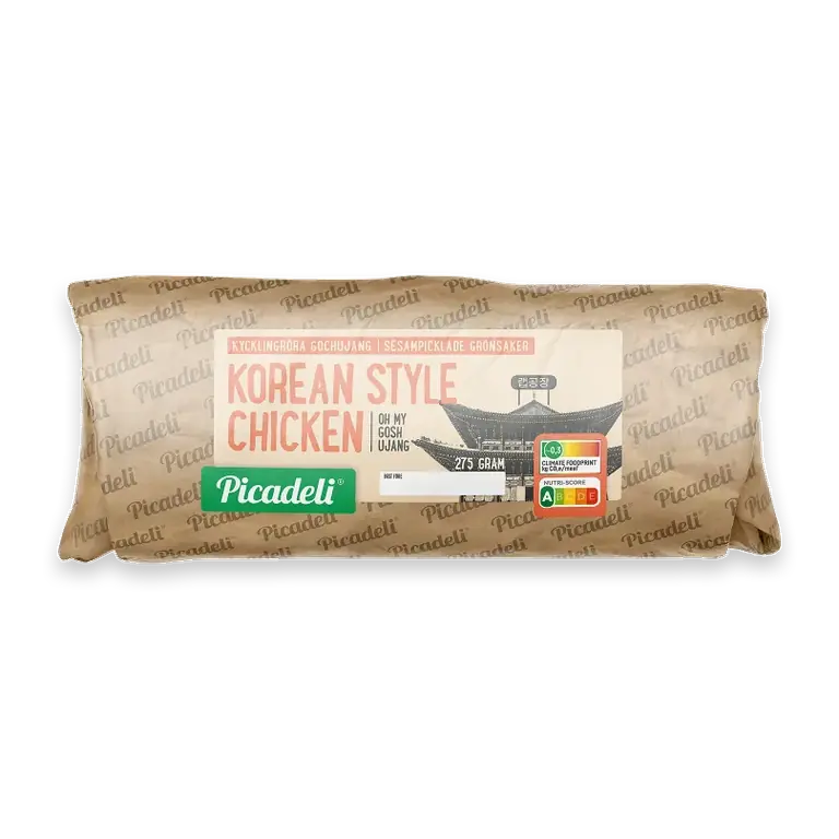 Wrap Korean Style med Kycklingröra Gochujang 275g
