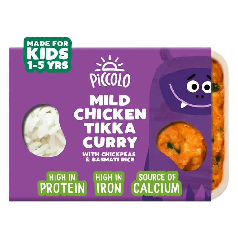Mild Chicken Tikka Curry With Chickpeas & Basmati Rice 200g