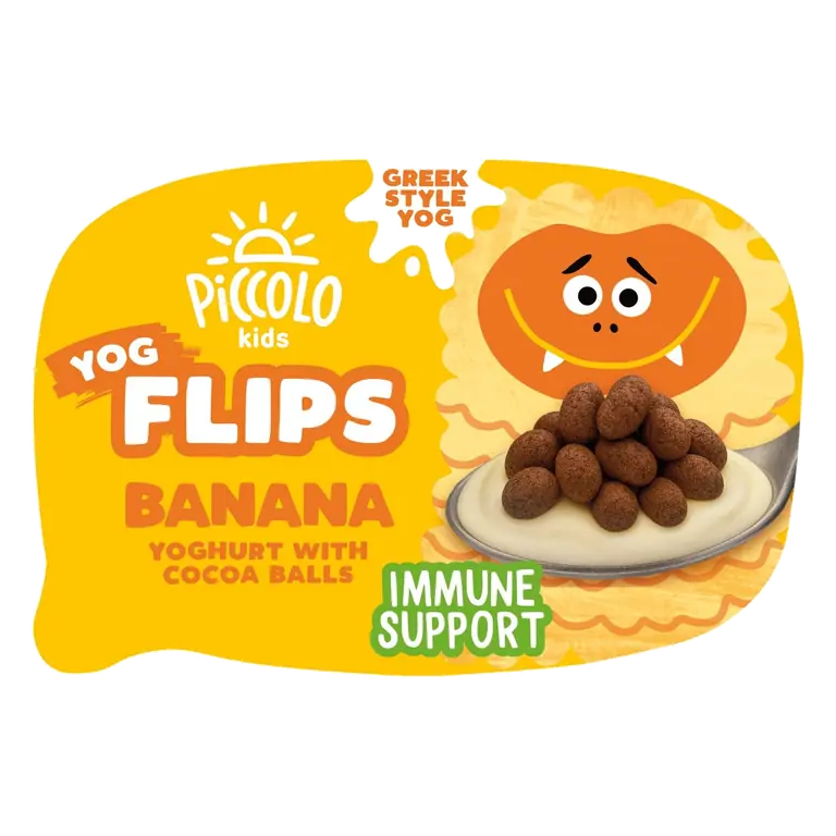 Yoghurt Flips Banana with Cocoa Balls 120g