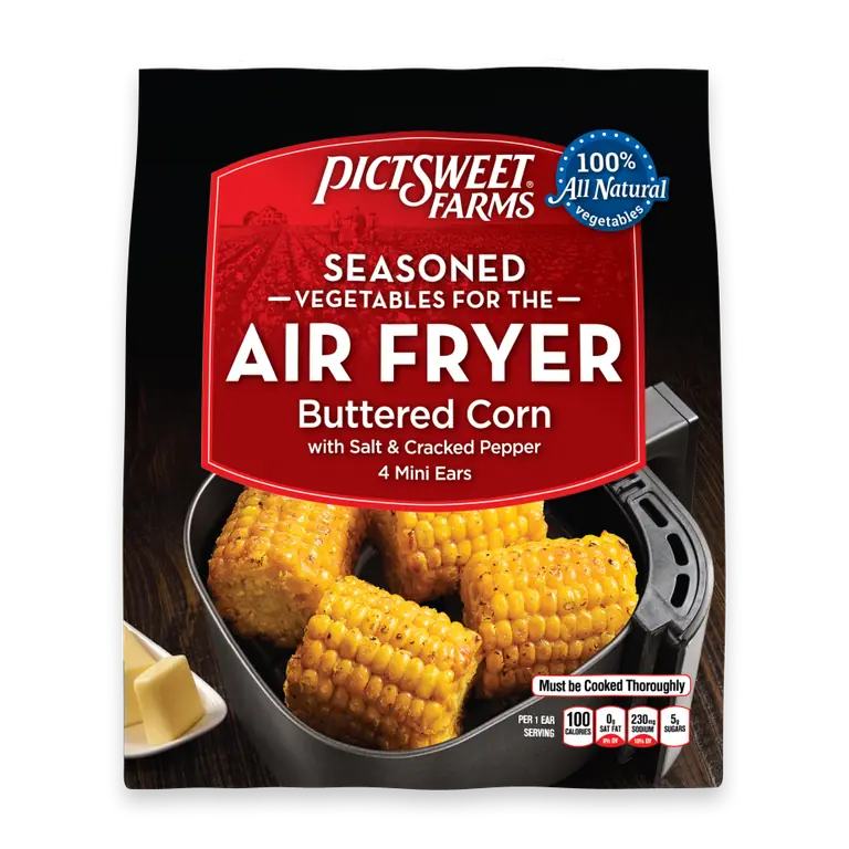 Air Fryer Seasoned Butter Corn