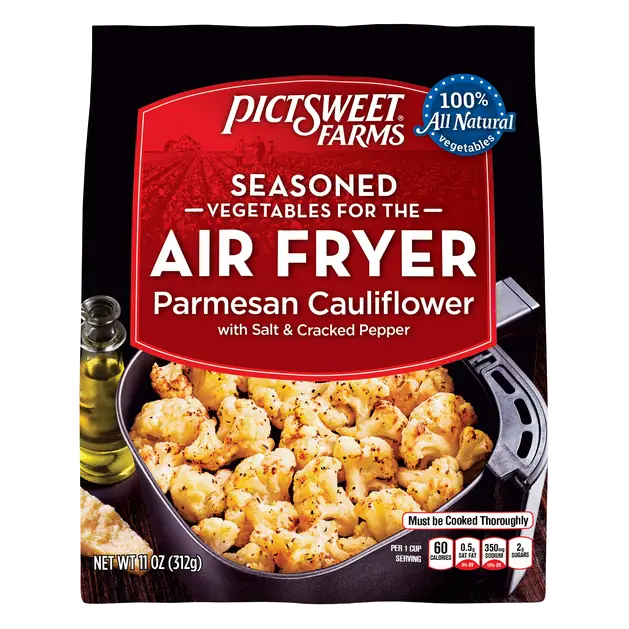 Air Fryer Seasoned Parmesan Cauliflower Frozen