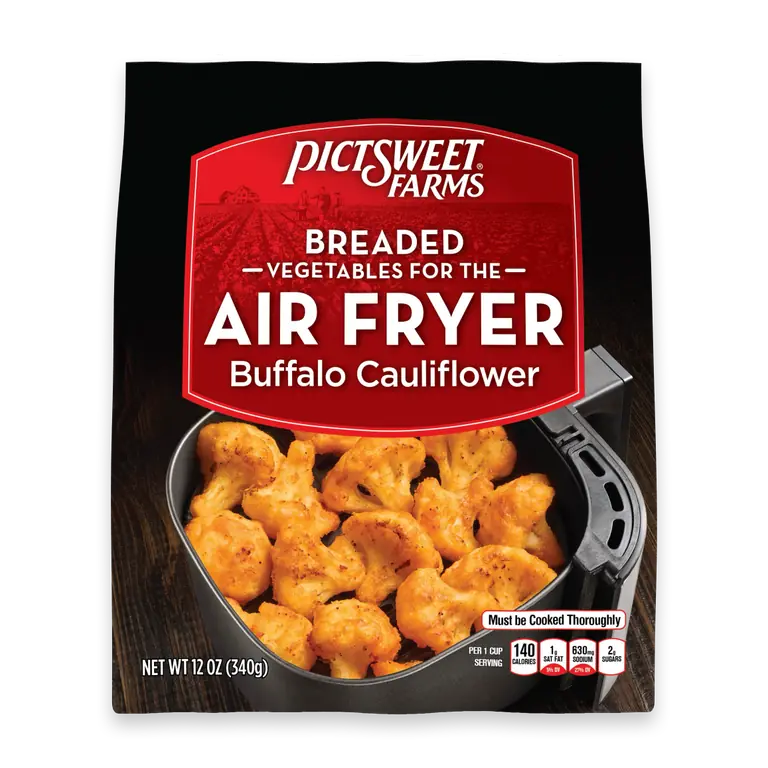 Breaded Vegetables for the Air Fryer Buffalo Cauliflower