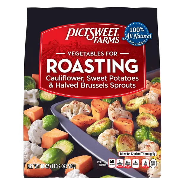 for Roasting Cauliflower Sweet Potatoes & Brussels Sprouts