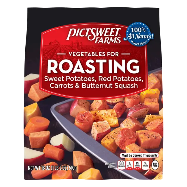 for Roasting Sweet/Red Potatoes Carrots & Butternut Squash