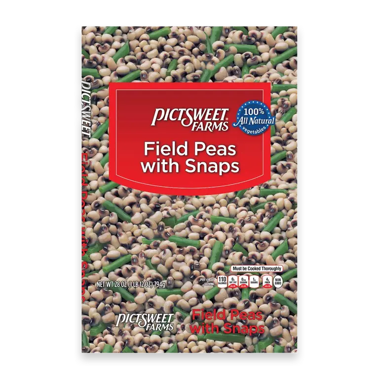 Frozen Field Peas with Snaps