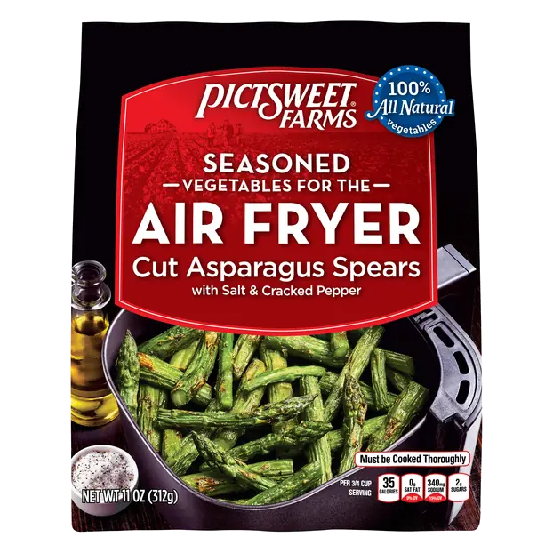Seasoned Air Fryer Cut Asparagus Spears Frozen