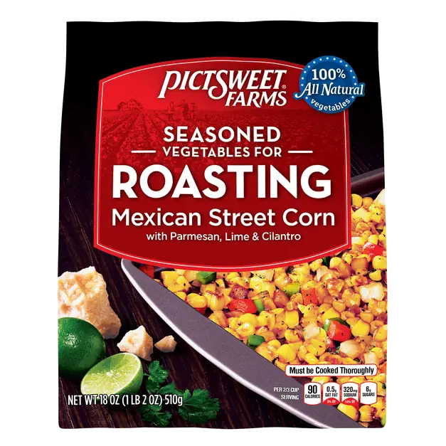 Seasoned Mexican Street Corn for Roasting Frozen