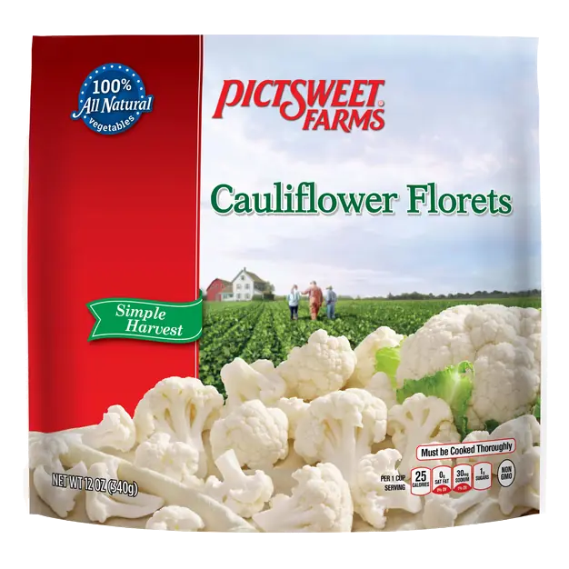 Simple Harvest Cauliflower Florets Frozen