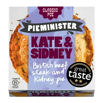 Kate & Sidney British Beef Steak & Kidney Pie
