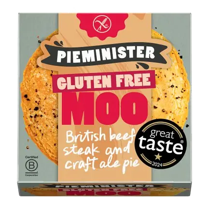 Moo Beef Steak & Gluten Free Ale Pie