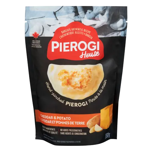Frozen Pierogies Cheddar & Potato 350 g