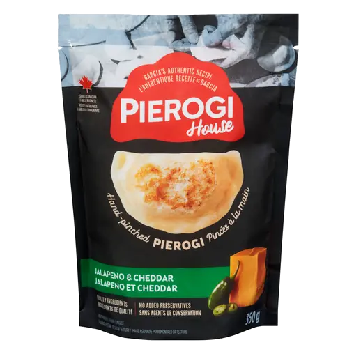 Frozen Pierogies Jalapeno & Cheddar 350 g