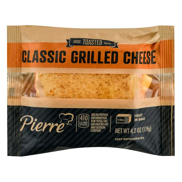 Toasted Classic Grilled Cheese Sandwich