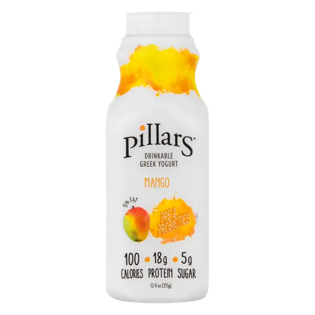 0% Fat Mango Drinkable Greek Yogurt
