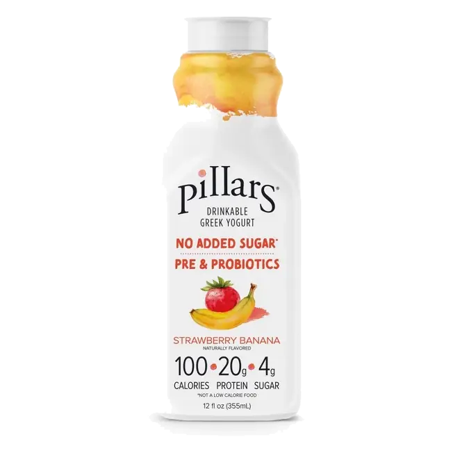 Strawberry & Banana Drinkable Greek Yogurt