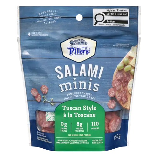 Dry Cured Snacks Salami Minis Tuscan Style 150 g