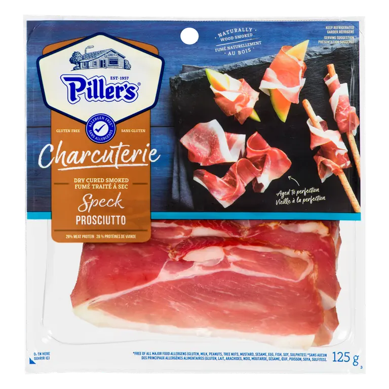 Gluten-Free Charcuterie Speck Smoked Prosciutto 125 g