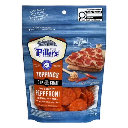 Cup & Char Pepperoni Hot & Honey 175 g