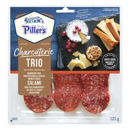 Trio Cheese Lovers Salami Collection Charcuterie 125 g