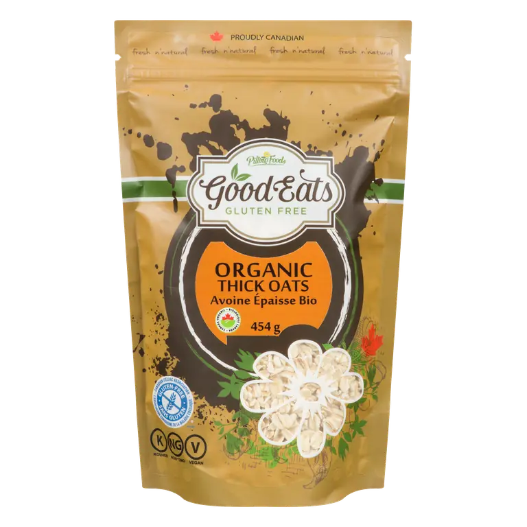Good Eats Organic Gluten-Free Thick Rolled Oats 454 g