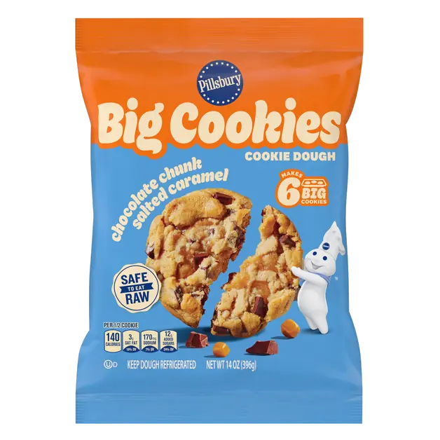 Big Cookies Chocolate Chunk Salted Caramel Dough