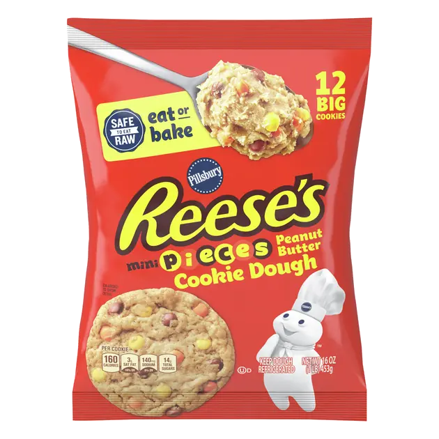 Big Deluxe Reese's Mini Pieces Peanut Butter Cookies